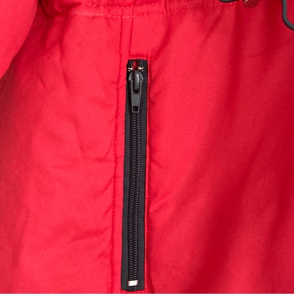 BNWT ANNE DE LANÇAY RED WOMENS PADDED LADIES GIRLS HOOD JACKET COAT PARKA XL - Picture 8 of 14